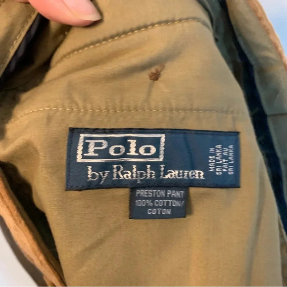 NWOT Polo Ralph Lauren The Preston Pant Loose Fit Corduroy 36x30 - Picture 5 of 10